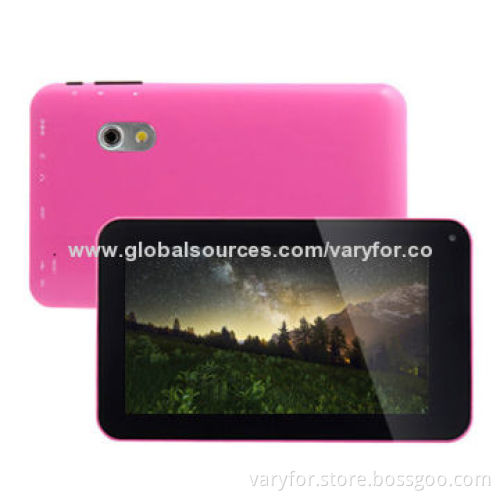 7-inch Android Dual Core Tablet PC, 800x480Pixels 5-point capacitive touchscreen with Wifi Bluetooth